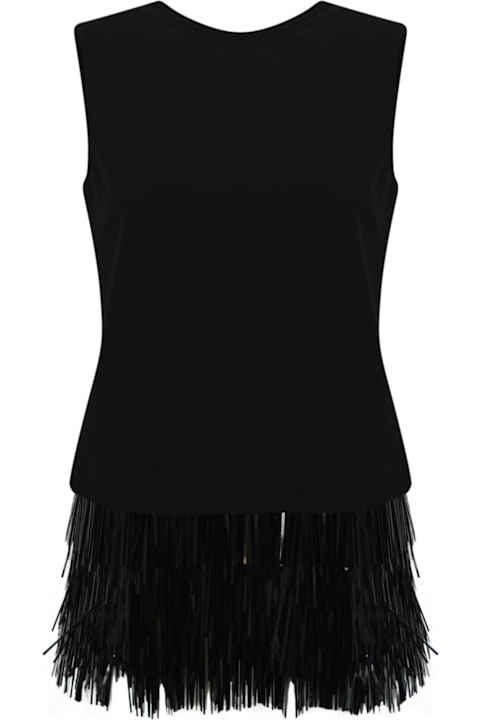 Liviana Conti for Women Liviana Conti Blouse With Sequin Fringes