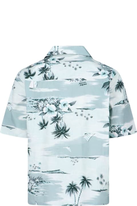 メンズ Maison Kitsunéのシャツ Maison Kitsuné 'resort' Shirt