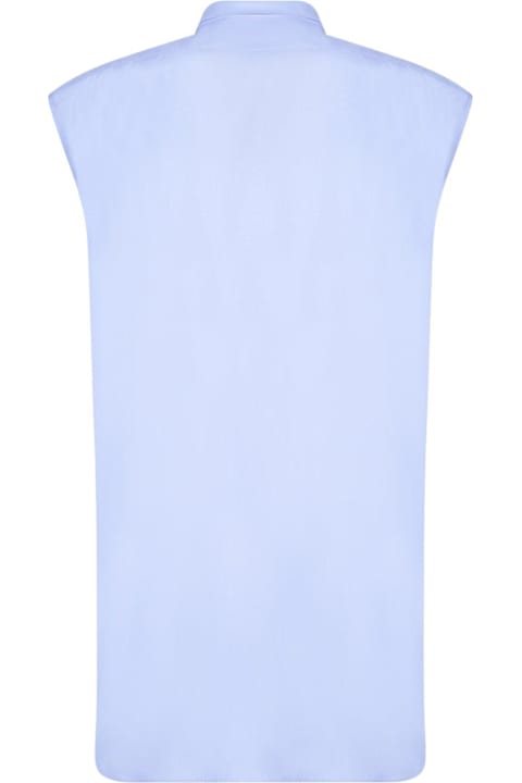 Moschino for Women Moschino Sleeveless Buttoned Shirt