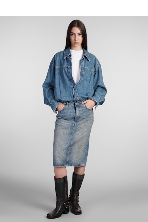 Haikure Dresses for Women Haikure Joelle Dress Woman In Blue Cotton