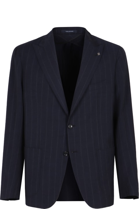 Clothing for Men Tagliatore Single-breasted Virgin Wool Jacket