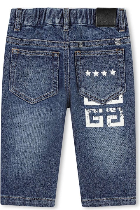 Bottoms for Baby Girls Givenchy Jeans With Logo