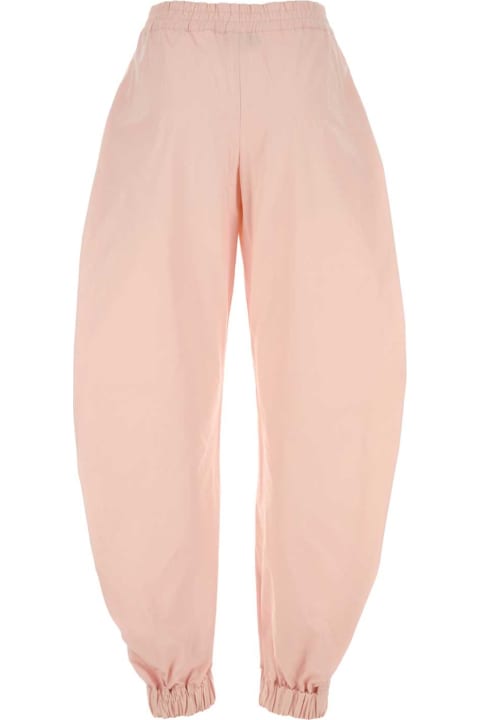 Clothing for Women The Attico Pastel Pink Cotton Joggers