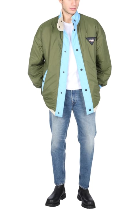 MSGM Coats & Jackets for Men MSGM Reversible Sherpa Jacket
