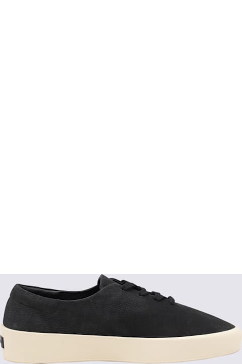 Fear of God Loafers & Boat Shoes for Men Fear of God Black Leather Loafers