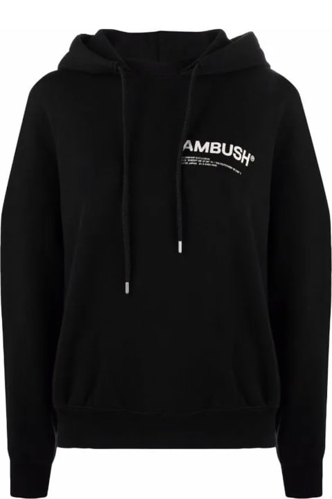 Fleeces & Tracksuits for Women AMBUSH Logo Hooded Sweatshirt