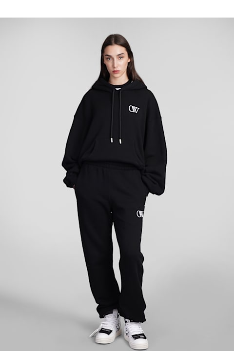 Fleeces & Tracksuits for Women Off-White Sweatshirt In Black Cotton