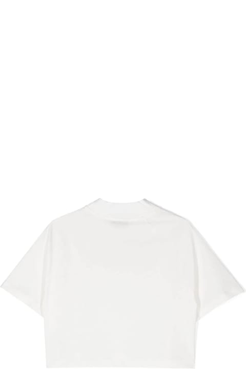 Missoni Kids قمصان بياقة دائرية وقمصان البولو لـ بنات Missoni Kids T-shirt Con Logo