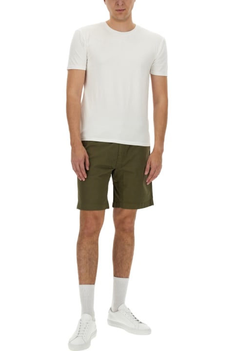 Woolrich Pants for Men Woolrich Cotton Bermuda Shorts