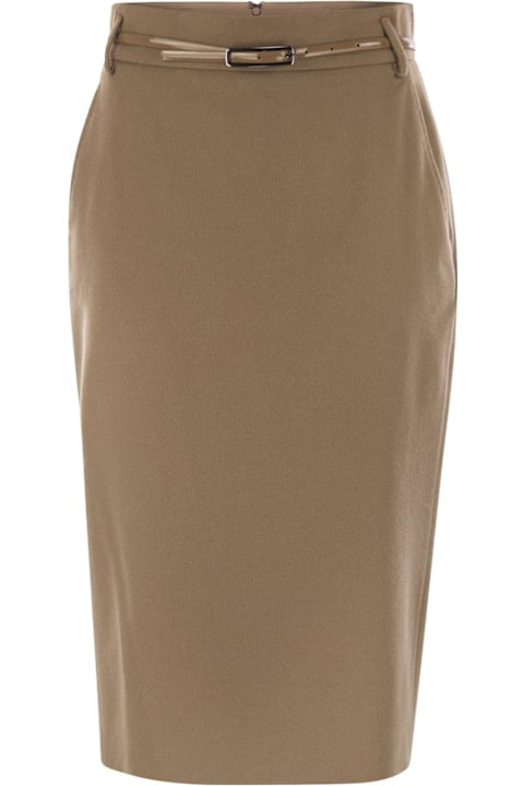 Max Mara Studio Skirts for Women Max Mara Studio Belted Pencil Skirt