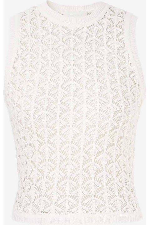 Zimmermann for Women Zimmermann Wylie Sleeveless Crop Top