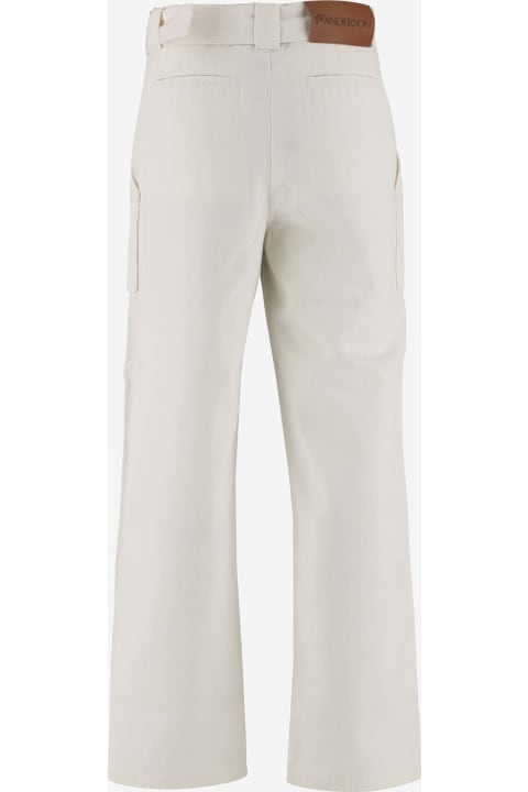 メンズ新着アイテム J.W. Anderson Cotton Pants With Belt