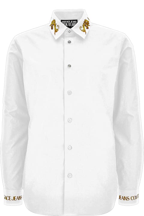 Homeware Versace Jeans Couture Versace Jeans Couture White Casual Shirt