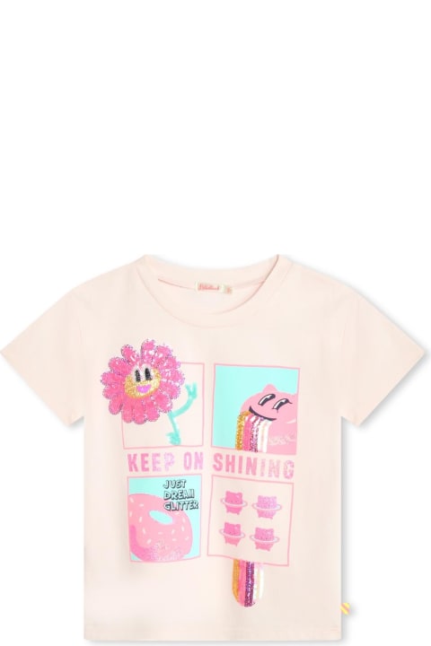 Billieblush for Kids Billieblush T-shirt Con Stampa