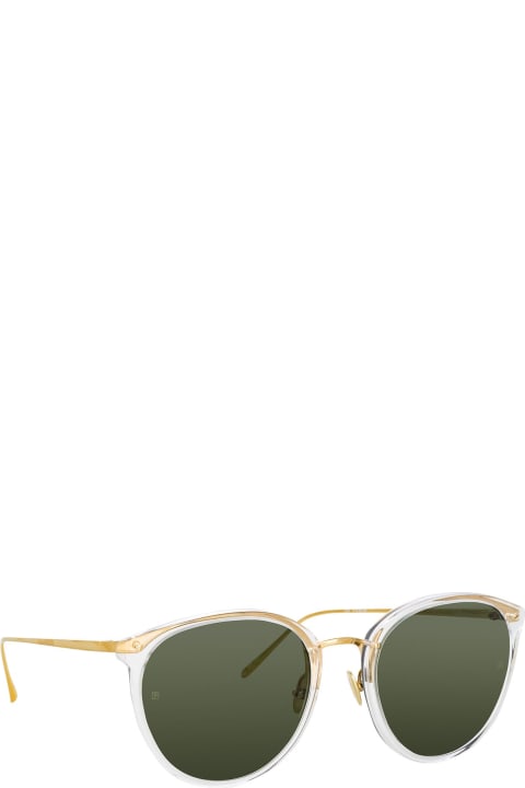 Lfl251 Clear / Light Gold Sunglasses