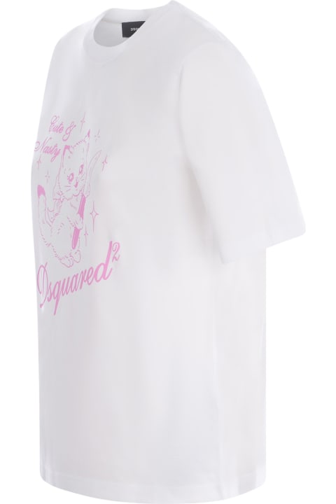 Fashion for Women Dsquared2 T-shirt Dsquared2 In Cotton