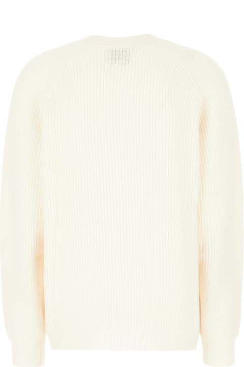 ウィメンズ Loulou Studioのニットウェア Loulou Studio Ivory Cashmere Cardigan