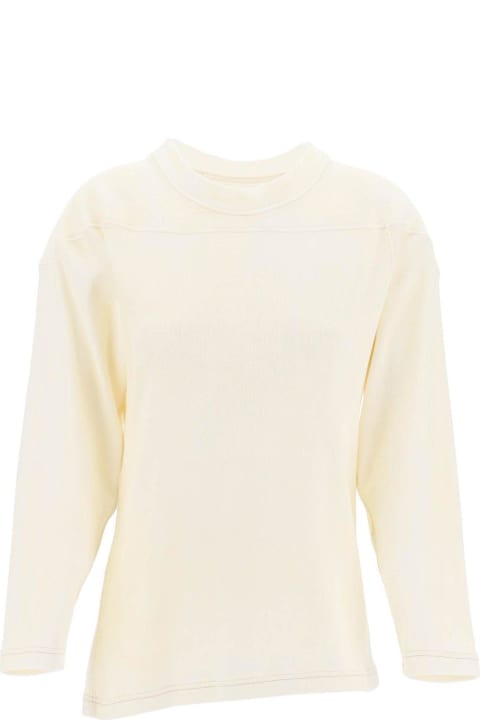 Maison Margiela Fleeces & Tracksuits for Women Maison Margiela Long-sleeved Crewneck Sweatshirt