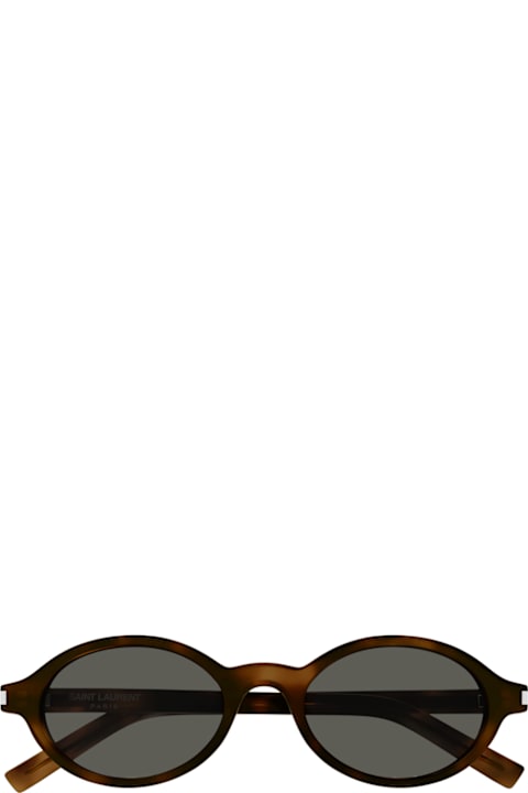 Saint Laurent Eyewear Eyewear for Women Saint Laurent Eyewear Saint Laurent Sl 751 Jeanne Linea Corner Angle 003 Havana Chiaro Sunglasses