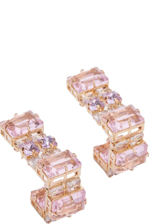 Ermanno Scervino Earrings for Women Ermanno Scervino Earrings With Pink Stones