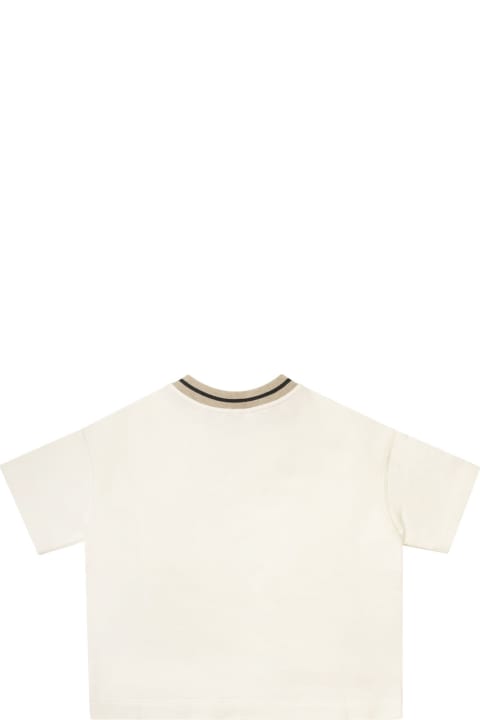 ガールズ Brunello Cucinelliのニットウェア＆スウェットシャツ Brunello Cucinelli Cropped Short-sleeved Cotton Sweatshirt