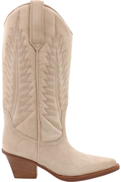 Boots for Women Paris Texas Rosario Embroidered Boots