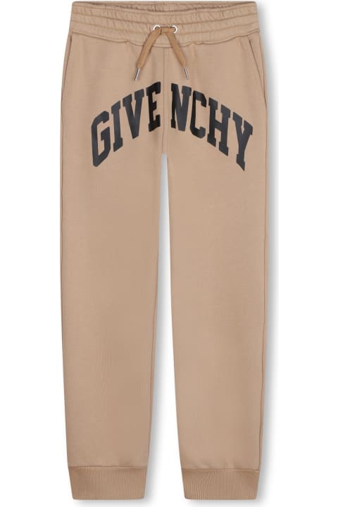 Givenchy for Kids Givenchy Pantaloni Sportivi Con Stampa