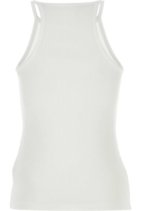 Givenchy Fleeces & Tracksuits for Women Givenchy White Stretch Viscose Blend Tank Top