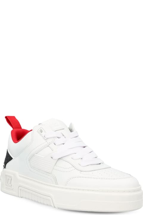 Christian Louboutin Astroloubi Leather Sneakers