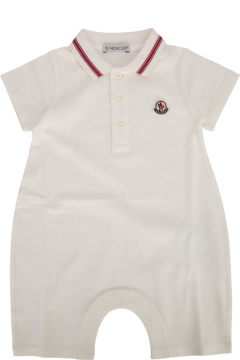 Fashion for Baby Boys Moncler Logo-patch Romper