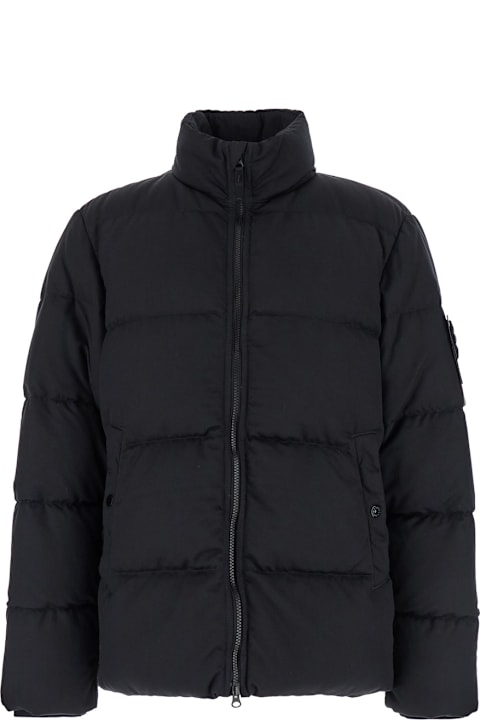 Stone Island Coats & Jackets for Men Stone Island Twill Wool