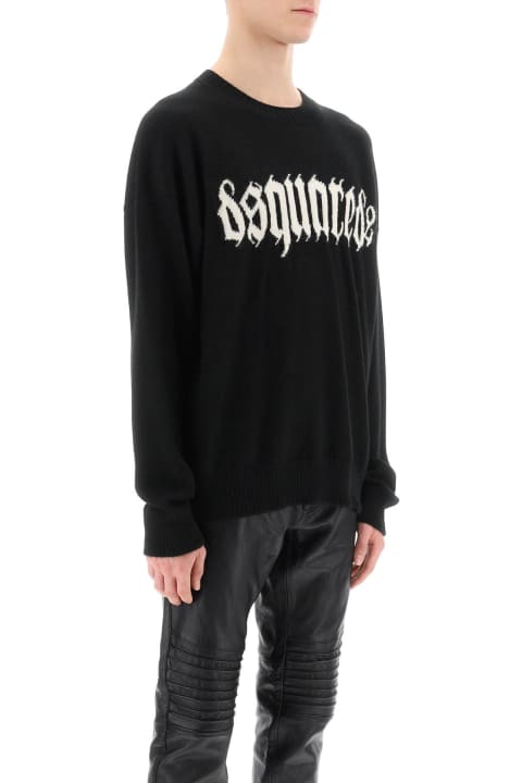 Dsquared2 Fleeces & Tracksuits for Men Dsquared2 Gothic Logo Sweater