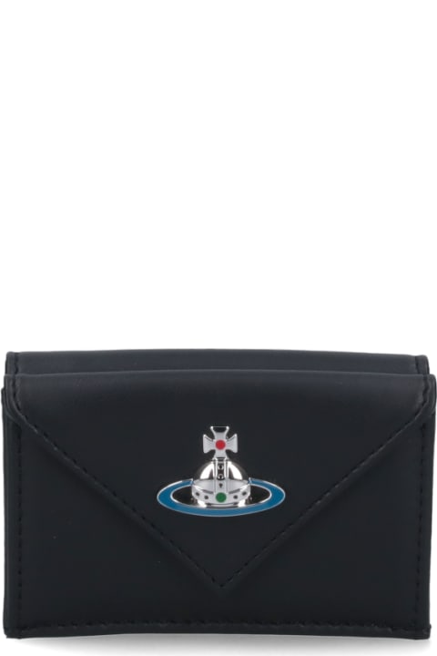 Wallets for Women Vivienne Westwood "orb" Logo Wallet