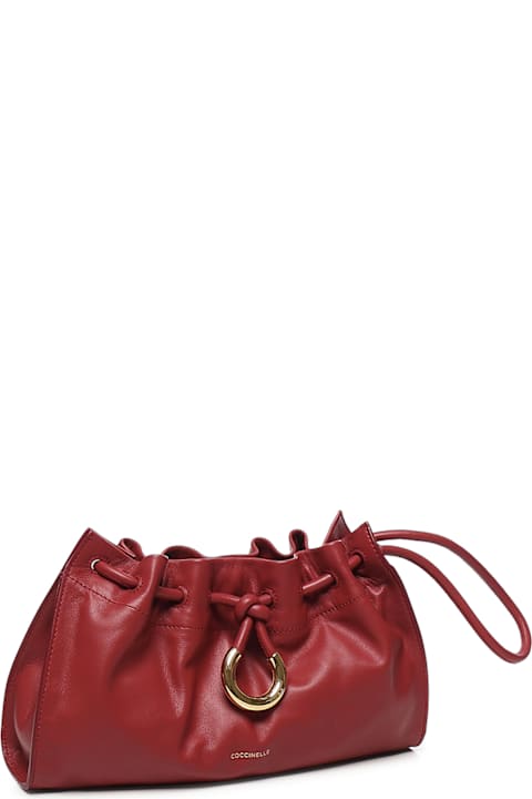 Coccinelle for Women Coccinelle Smooth Leather Clutch