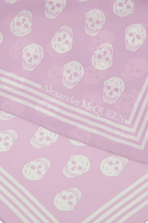 Alexander McQueen Accessories for Women Alexander McQueen Allover Skull Printed Scarf