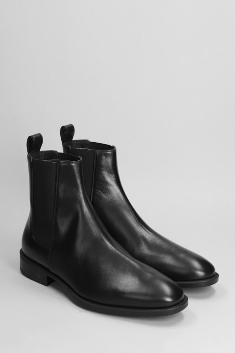 Giuseppe Zanotti for Men Giuseppe Zanotti Ankle Boots In Black Leather