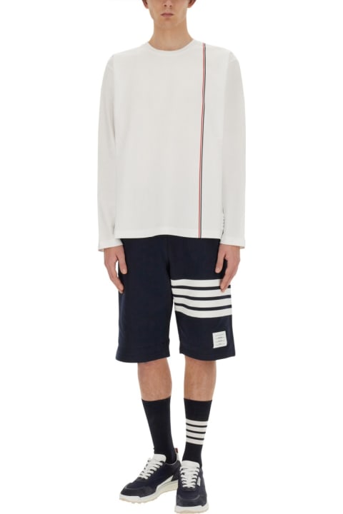 Thom Browne for Men Thom Browne T-shirt With Logo