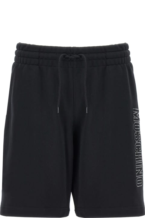 Pants for Men Moschino Logo Bermuda Shorts
