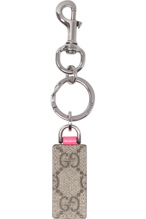 Keyrings for Men Gucci Ophidia Keychan With Hook Closure