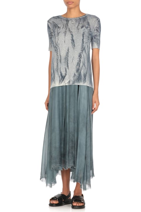 ウィメンズ Avant Toiのトップス Avant Toi Silk Blend T-shirt