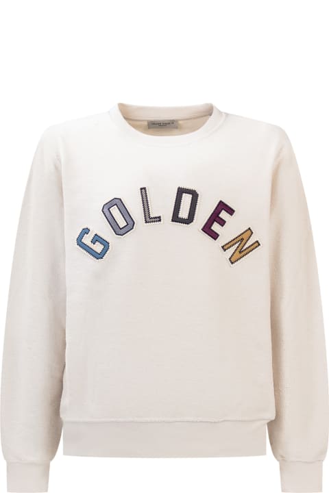 Sweaters & Sweatshirts for Boys Golden Goose Logo Sweatshirt