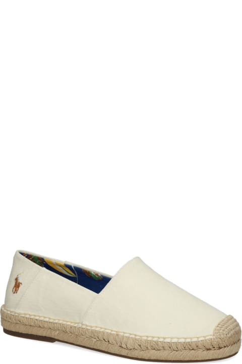 Ralph Lauren Loafers & Boat Shoes for Men Ralph Lauren Canvas Espadrilles With Logo