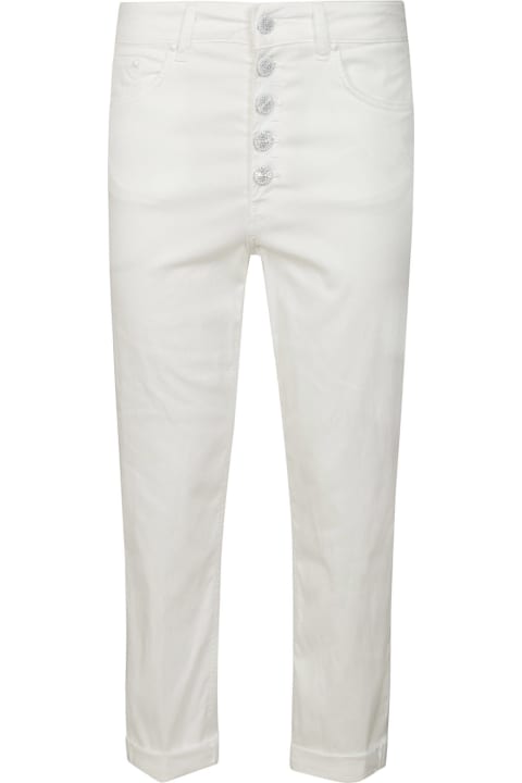 Dondup for Women Dondup Multi-button Fitted Jeans