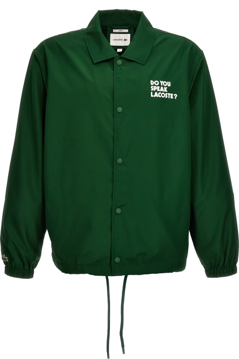 Lacoste Coats & Jackets for Men Lacoste 'coach' Jacket