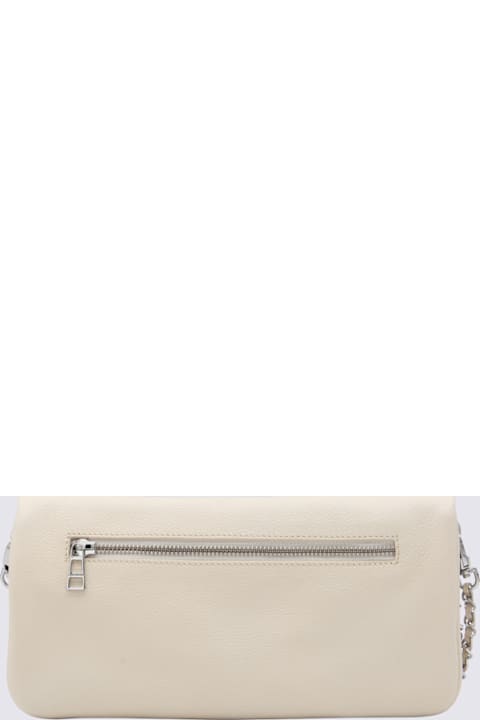 Homeware Zadig & Voltaire White Leather Rock Nano Shoulder Bag