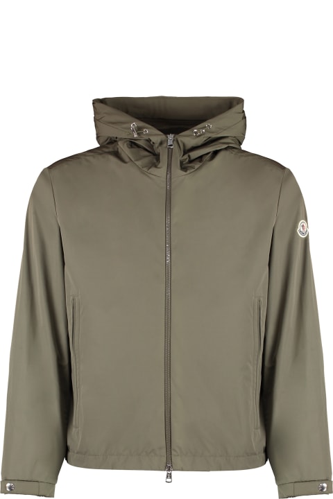 Moncler Coats & Jackets for Women Moncler Traversier Technical Fabric Hooded Jacket