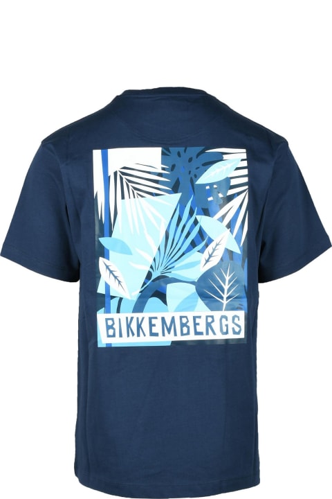 Bikkembergs for Men Bikkembergs Men's Navy Blue T-shirt