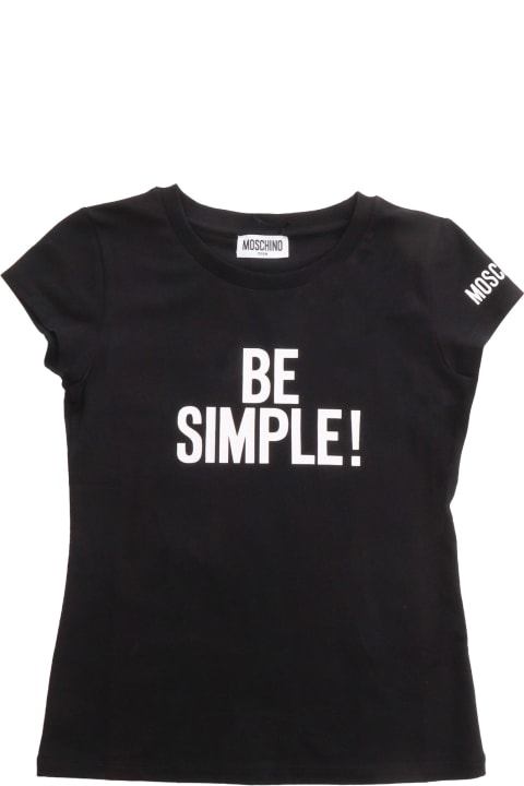 Homeware Moschino Black T-shirt With Logo