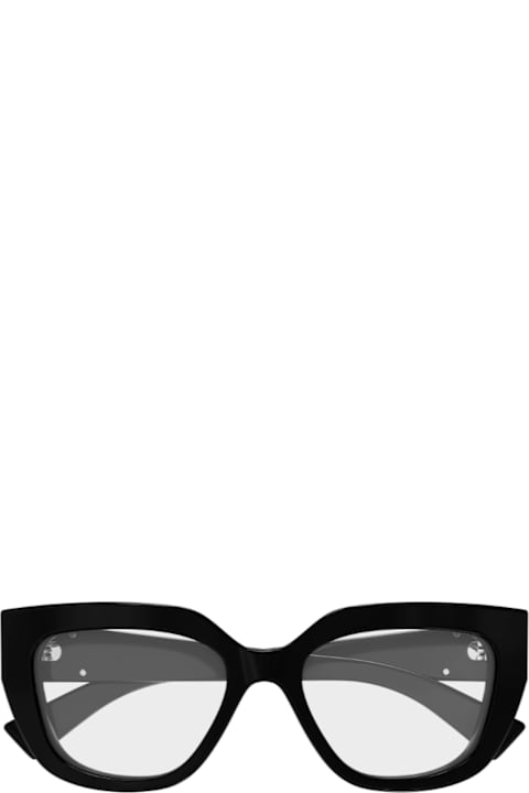 Eyewear for Women Gucci Eyewear Gucci Gg1847o Linea Emblem 001 Black Glasses