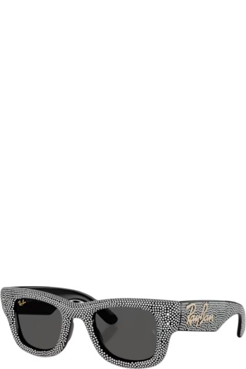 Ray-Ban لـ Kids Ray-Ban Ray Ban Wayfarer Puffer Rb4940bp - Black / Gray Sunglasses